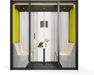 Bosse Офисный островок со встроенным освещением для кофе-брейка Human space