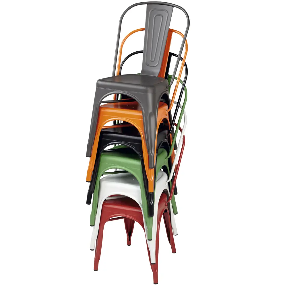 Стул садовый Soho 440x840x534 мм, металл, цвет антрацит Santreyd STLM-2052301 - Вид №5