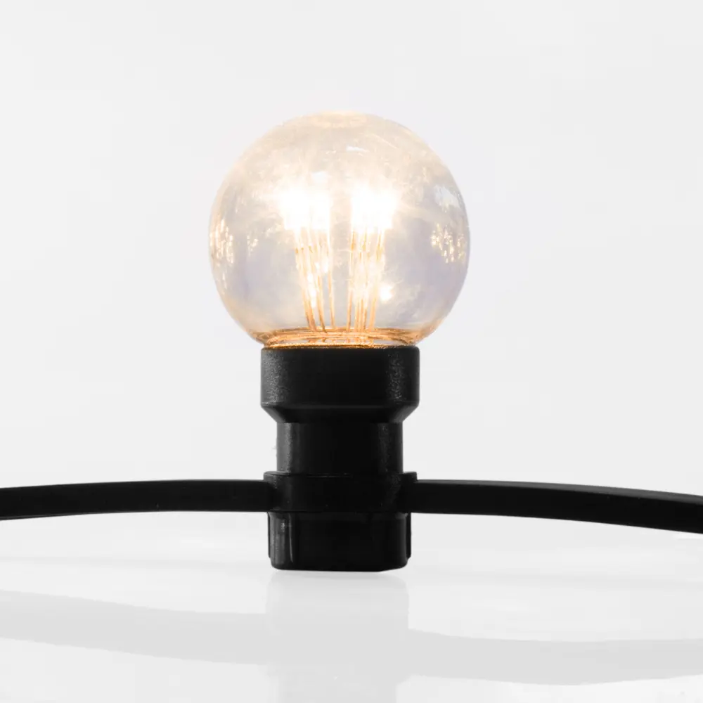 Гирлянда белт-лайт из лампочек Neon-Night Belt Light 10 м 30 ламп цвет желтый Santreyd STLM-2081025 - Вид №3