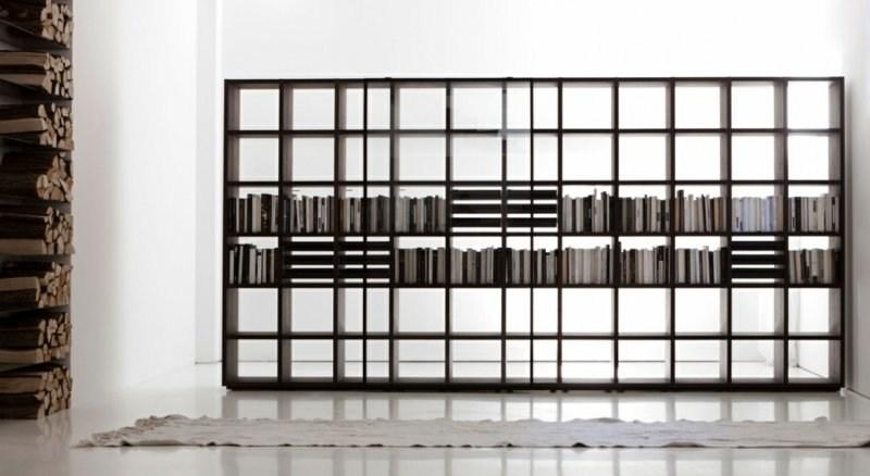 Porro Модульный открытый книжный шкаф из эвкалипта System sun-id-1443628 - Вид №3