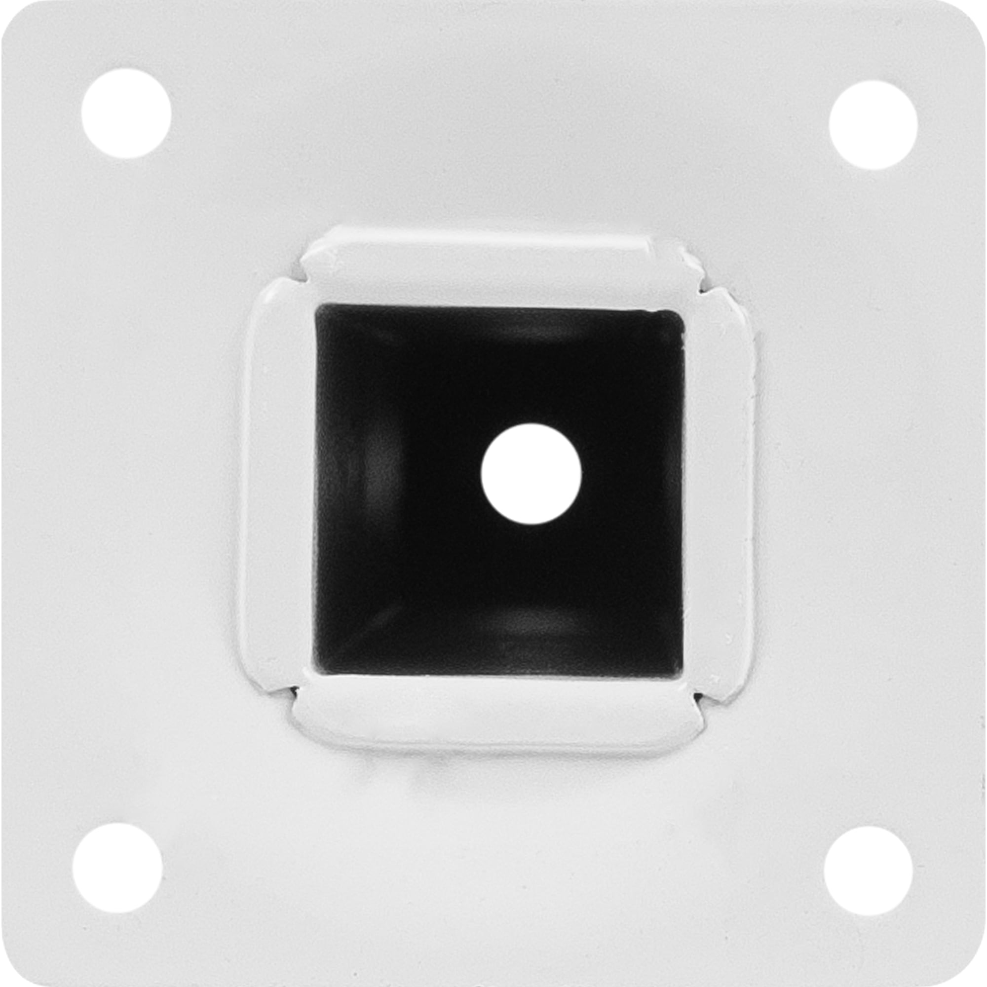 82732786 Ножка квадратная 300х25 мм, сталь, цвет белый Santreyd  - Вид №3