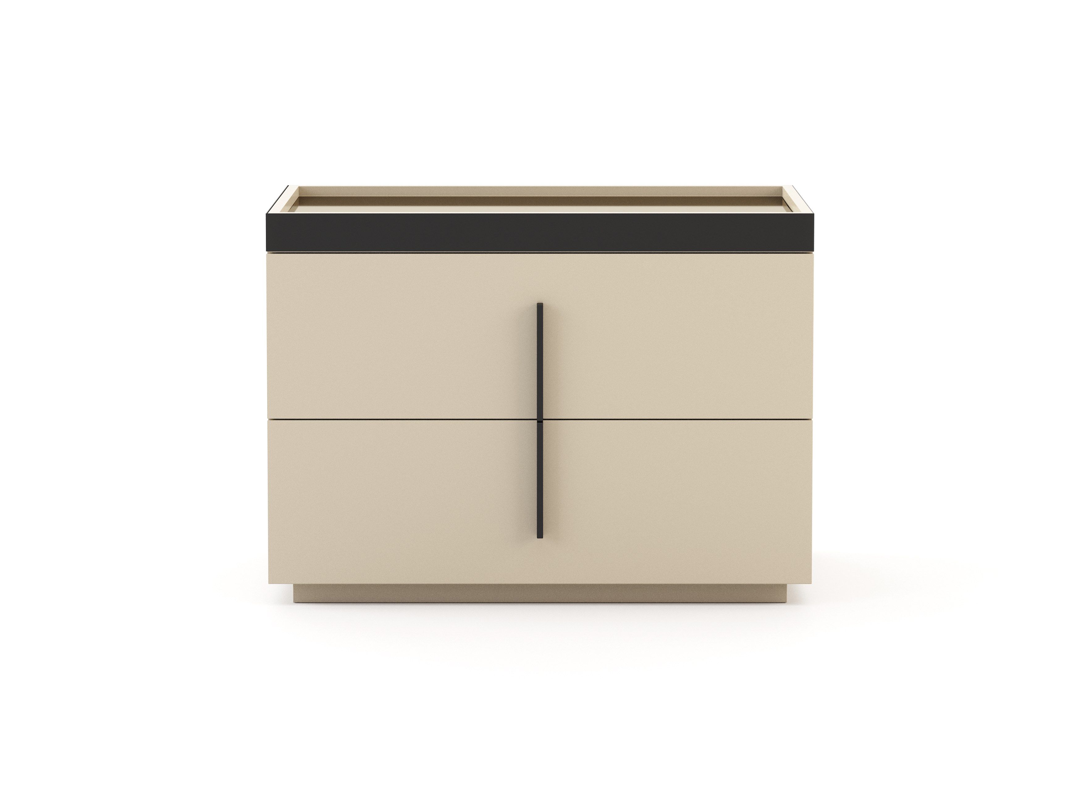 Прямоугольная прикроватная тумбочка из шпона с ящиками Stylish Club ARCH-00040121 - Вид №28