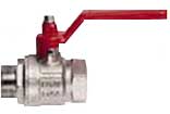 Кран шаровый 1 рыч. нр/вн мод.117 117