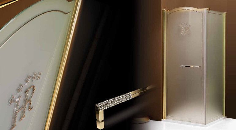 Art. 8F2 GOLD Serie IBIS Душевая кабина Box Docce 2B Box Docce 2.B Ibis Gold 38699 - Вид №3