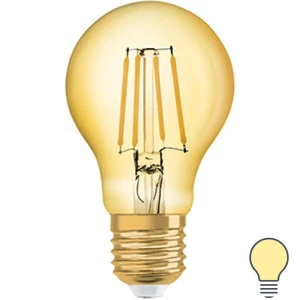 Лампа светодиодная Osram филаментная E27 220-240 В 6.5 Вт/824 груша 725 Лм