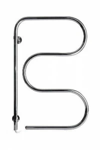 Полотенцесушитель электрический ТЕРА F-образный 720х600 (ПСН-04-04) с кронш. 70Вт