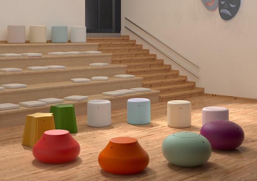 FORMITURA Низкий табурет из пенополиуритана sun-id-1461774 - Вид №13