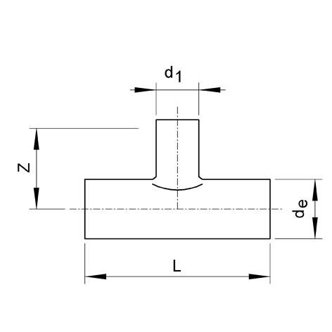 SANIT 852700210223253 Седло-Т-образный 90 °, РР, SDR 11, уменьшается  - Вид №1