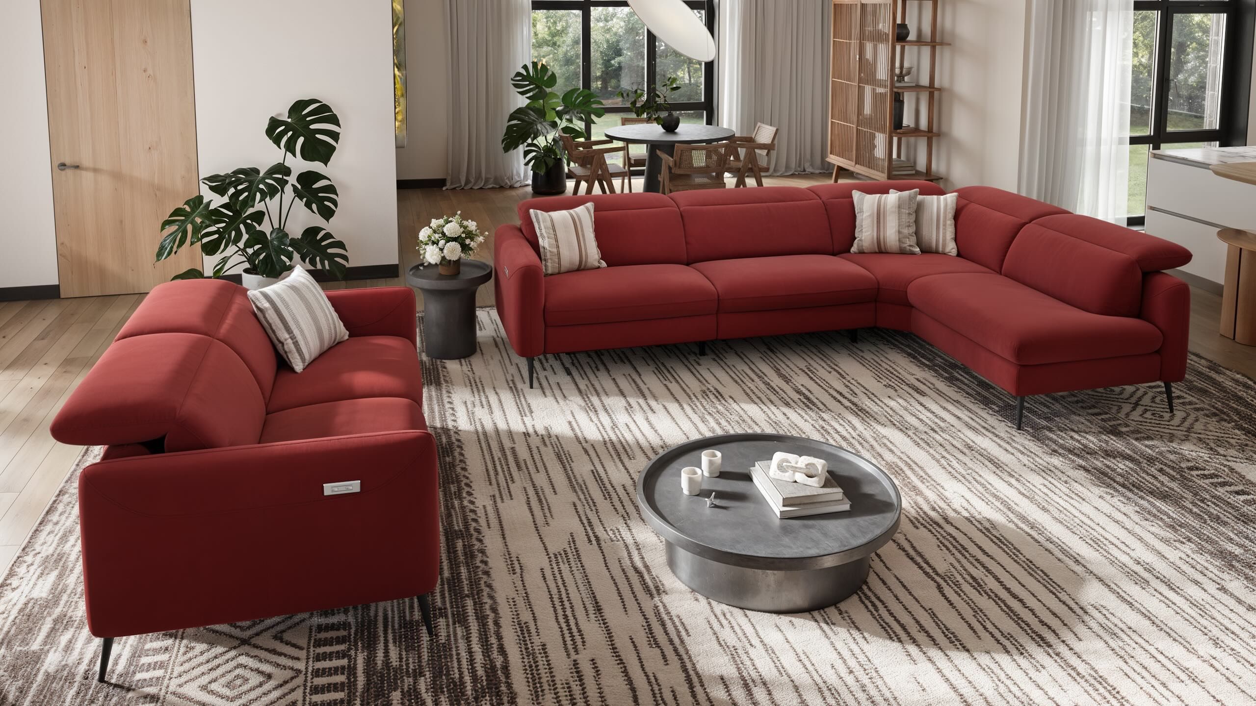 Угловой диван из ткани Sofanella Мессина ARCH-00091517 - Вид №1