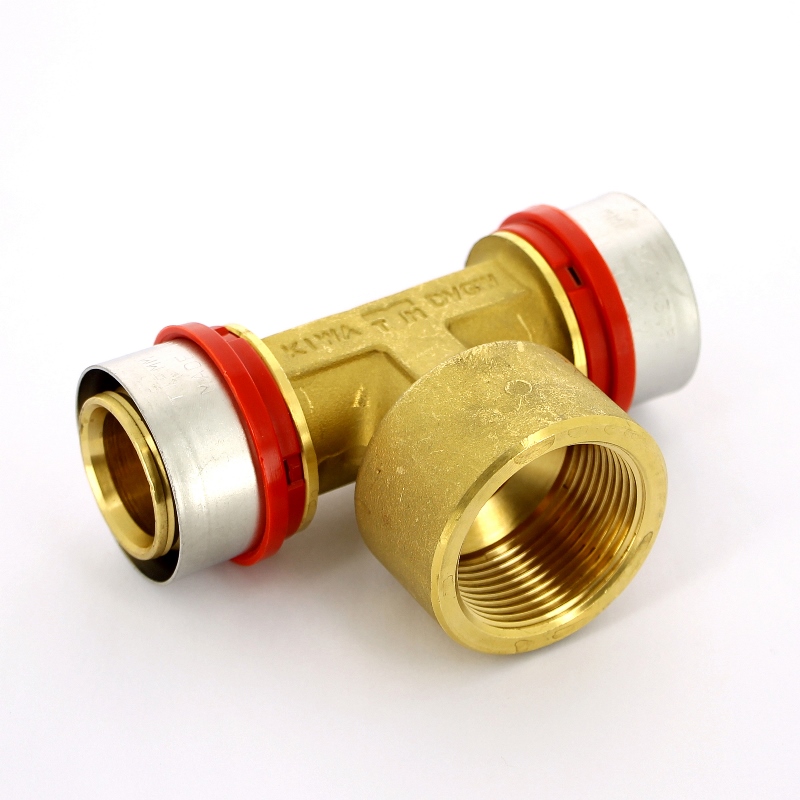 Тройник пресс-В TIEMME 40х1"1/4х40 1650112