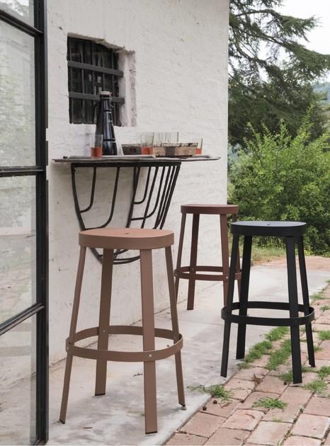 emu Высокий садовый табурет из нержавеющей стали Thor 657 - Вид №2