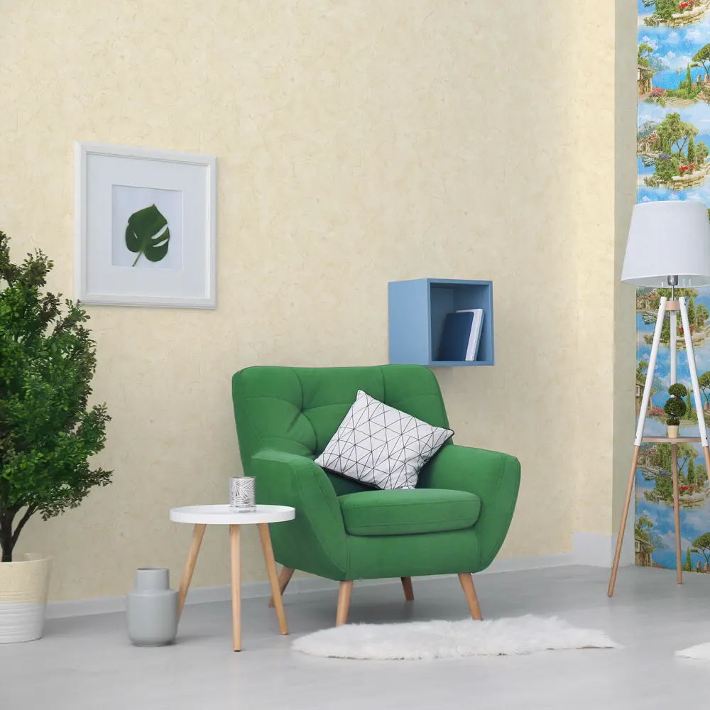 Обои флизелиновые Аспект Фреска желтые 1.06 м 70252-27 АСПЕКТ РУ STLM-2030201 - Вид №3