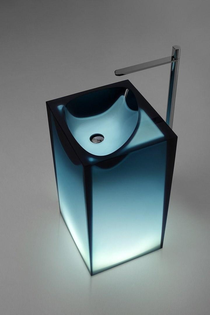 Antonio Lupi Design Lavabo отдельно стоящая из cristalmood® Antoniolupi sun-id-1395997 - Вид №11