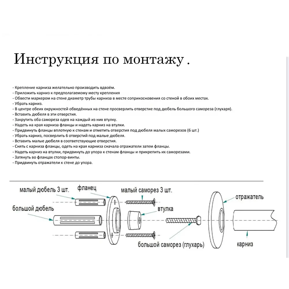 Карниз для ванной Go Go 150x150 см цвет хром STLM-2130348 - Вид №5