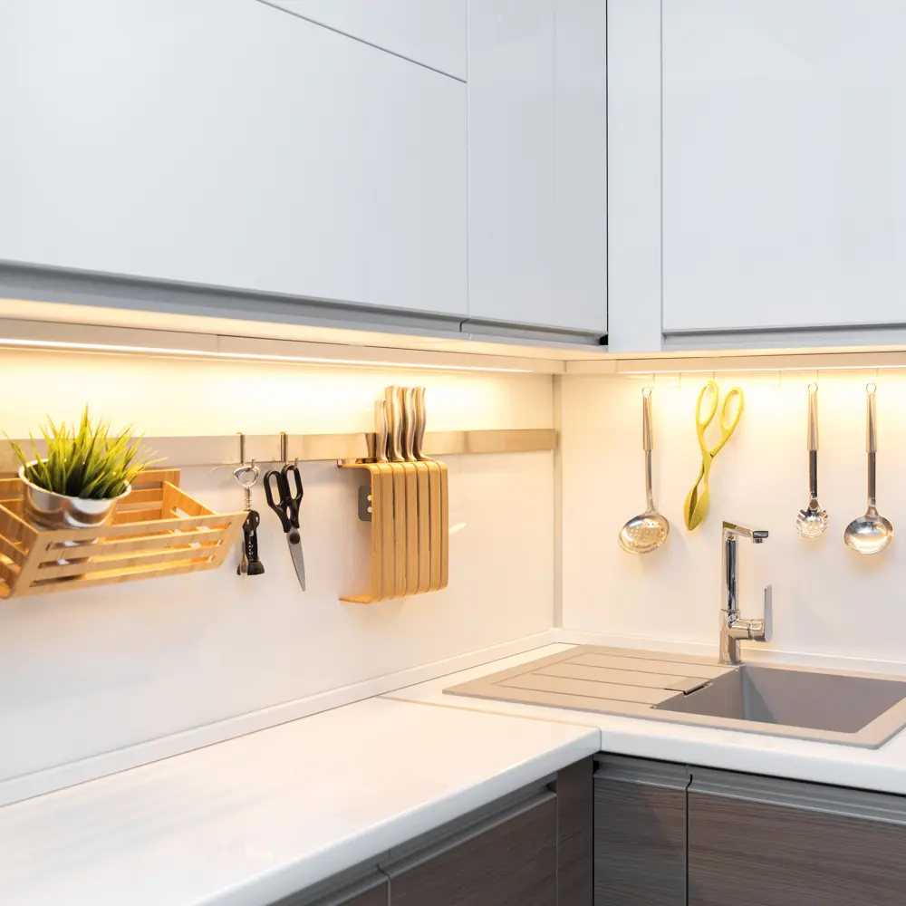 Набор светодиодной ленты 5 м 350Лм/30LED/м свет тёплый белый IP65 APEYRON STLM-2190285 - Вид №5