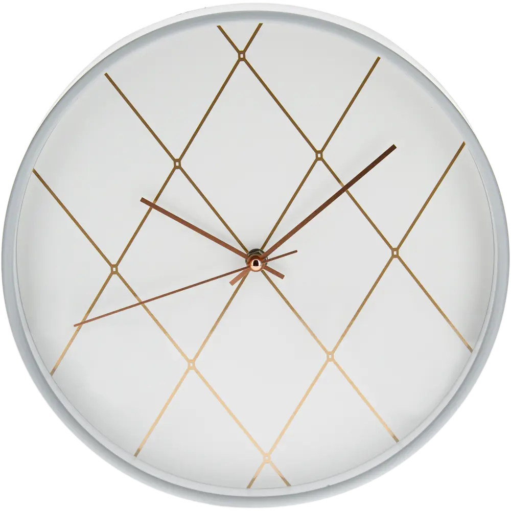 Часы настенные «Ромбы в белом» 30 см Santreyd STLM-2202971