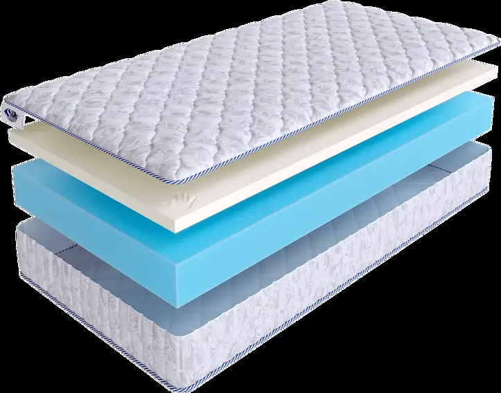 90875401 Матрас SkySleep FLEX PLUS Memo 18 140x185 см беспружинный, полутораспальный, ортопедический STLM-1052259