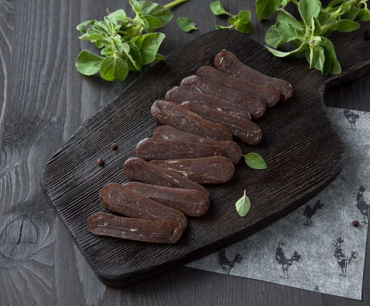 8714 Суджук из индейки (нарезка) Вкусляндия 