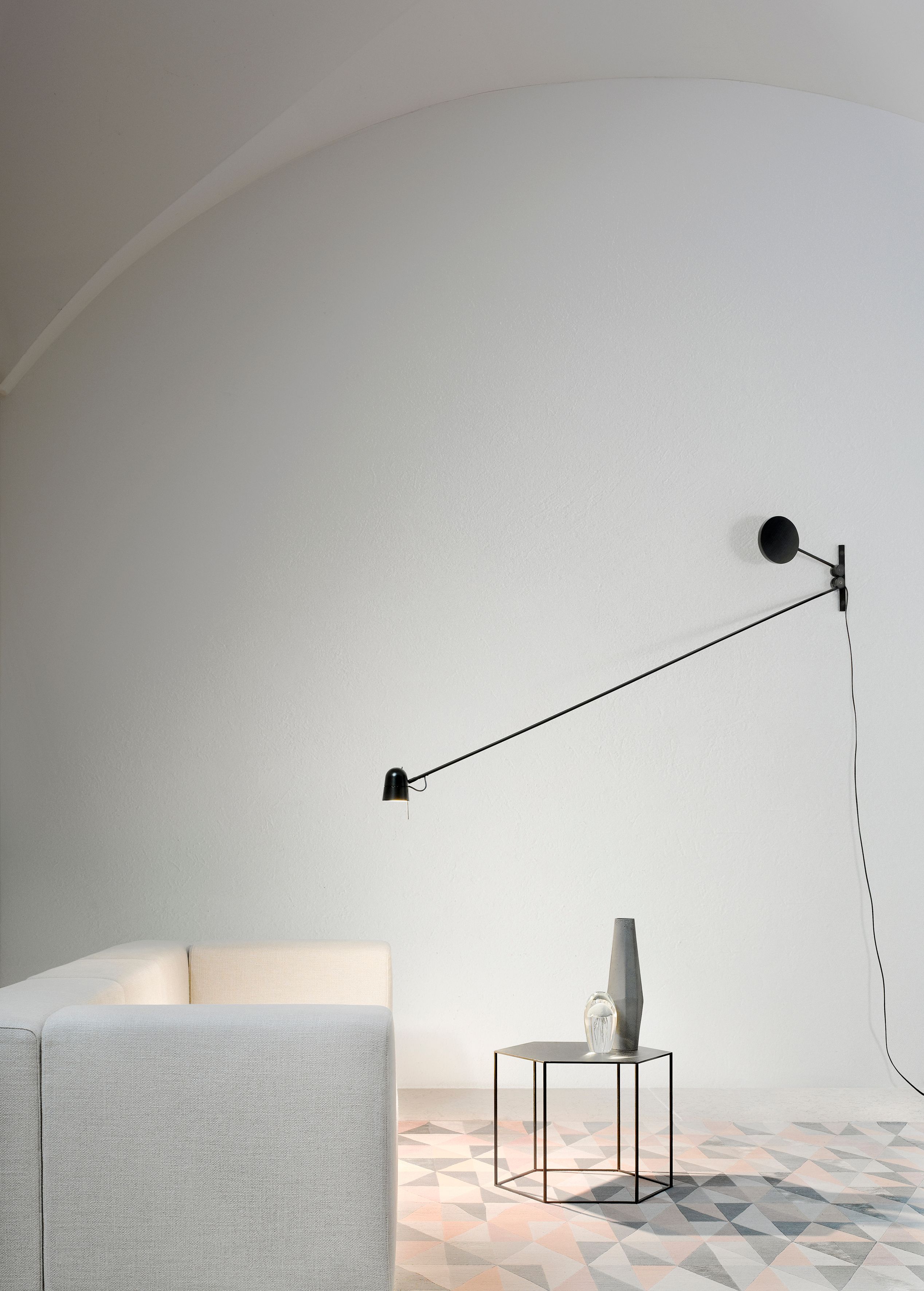 Алюминиевый регулируемый светодиодный настенный светильник LUCEPLAN Counterbalance ARCH-00085439 - Вид №1