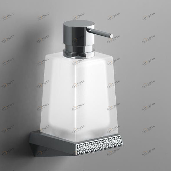 Sonia Дозатор для жидкого мыла настенный с держателем S8 SWK Хром 161935