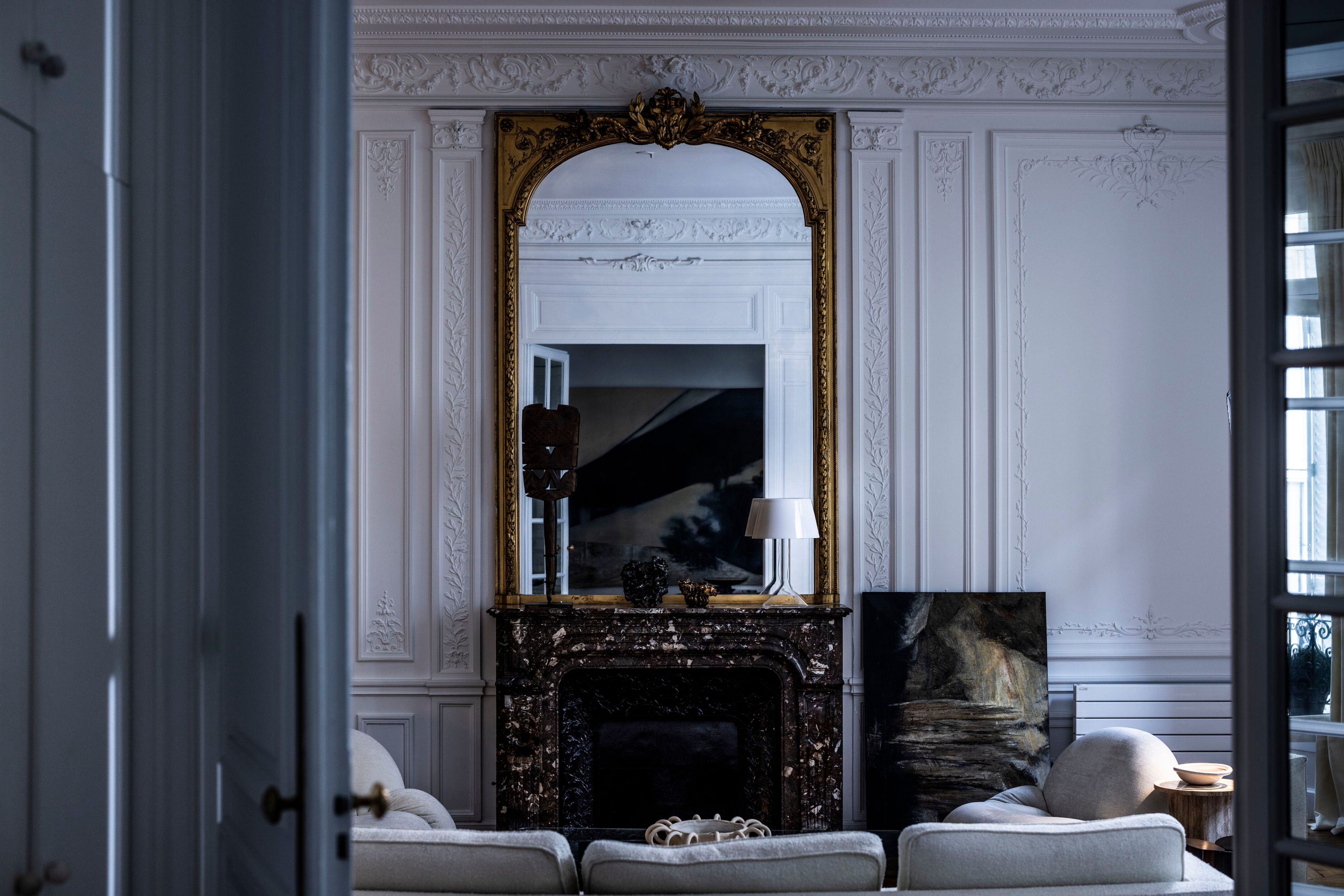 Настольная лампа из дутого стекла и боросиликатного стекла Foscarini Chapeaux ARCH-00021943 - Вид №5