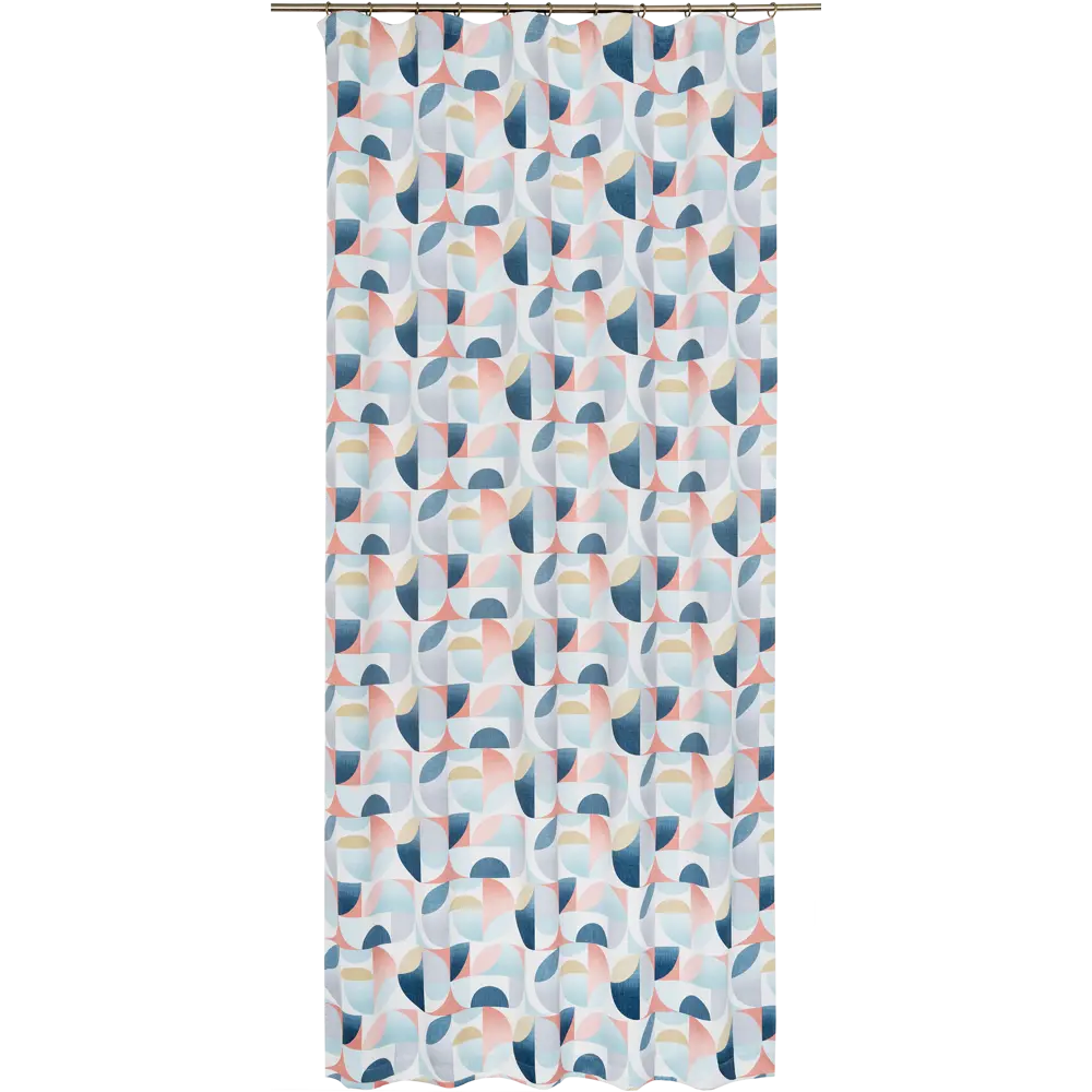 Штора на ленте «Кассандр» 145х260 см цвет голубой SEASONS STLM-2024608