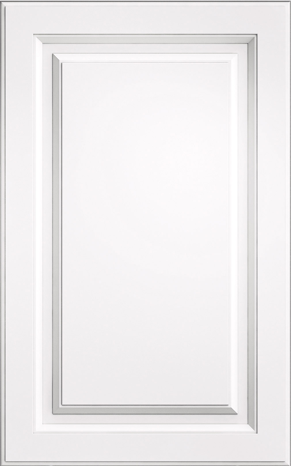 Фасады для кухни Классика Фрезеровка «Прямоугольник 90+» Белая лилия №538 SIDAK SIST1400-206