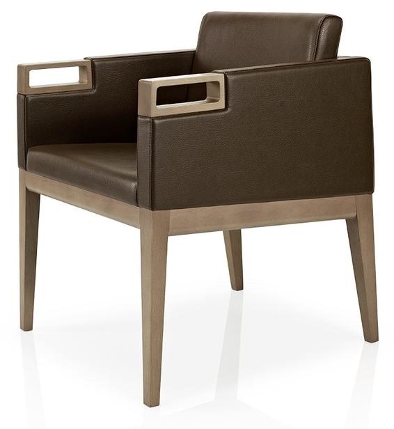 JMS Кожаное кресло с подлокотниками Roven M 580 - Вид №1