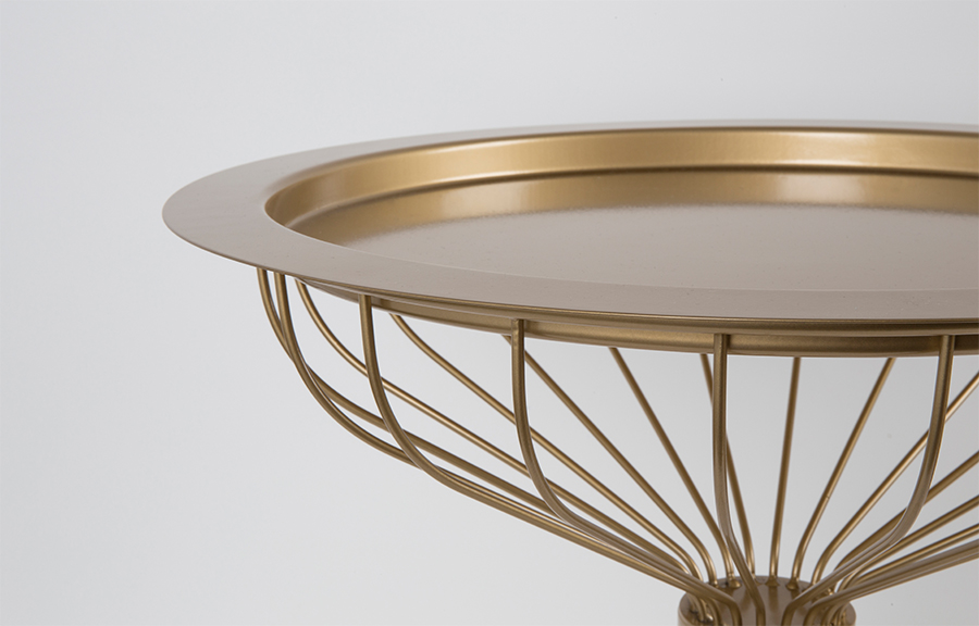 Столик Kelly Tray золотой Zuiver 2300041 - Вид №4