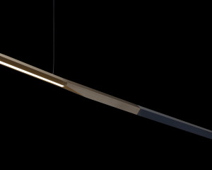 Металлический светодиодный подвесной светильник