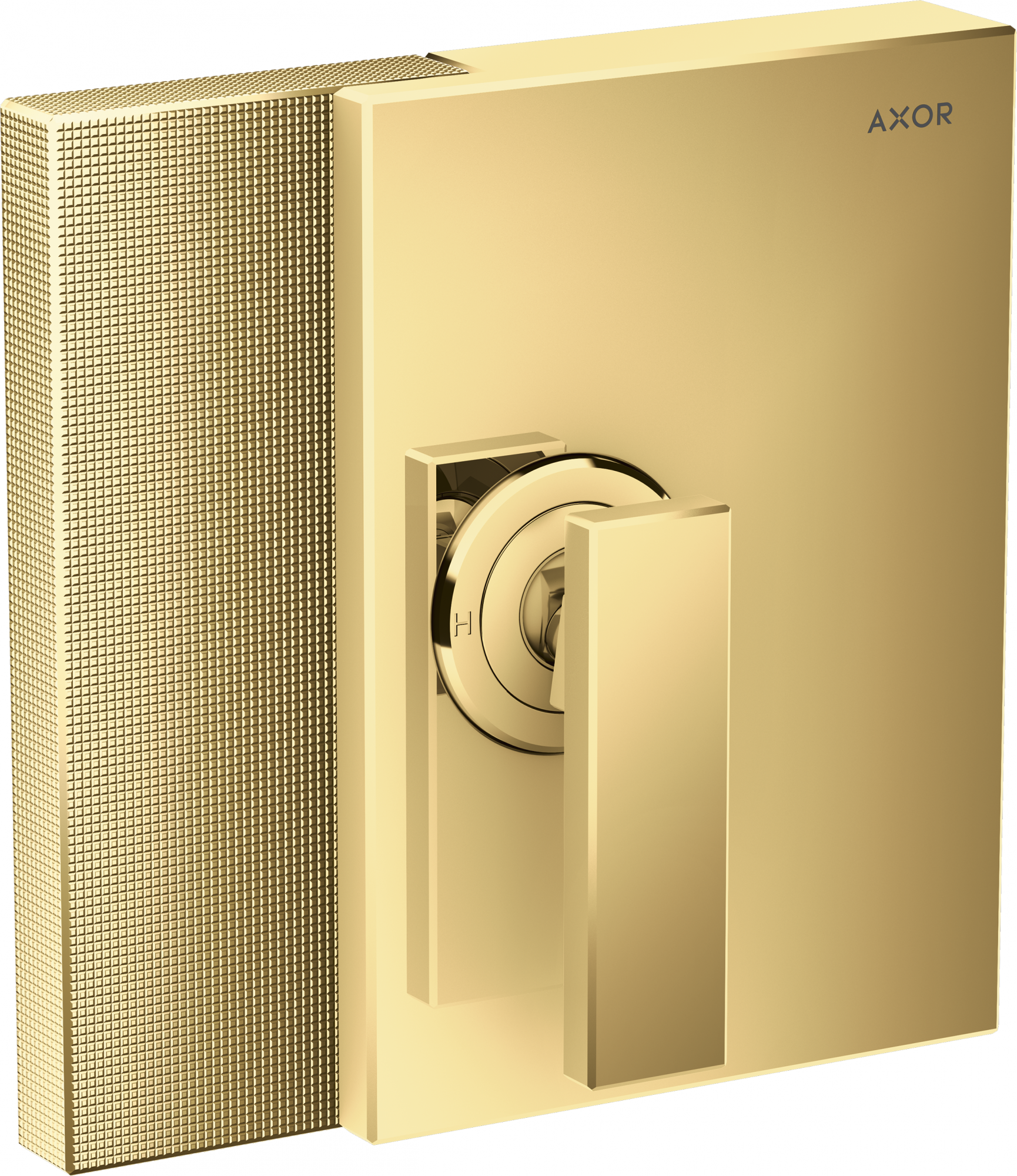 46651990 Смеситель для душа, однорычажный, скрытого монтажа, AXOR EDGE, алмазная резка