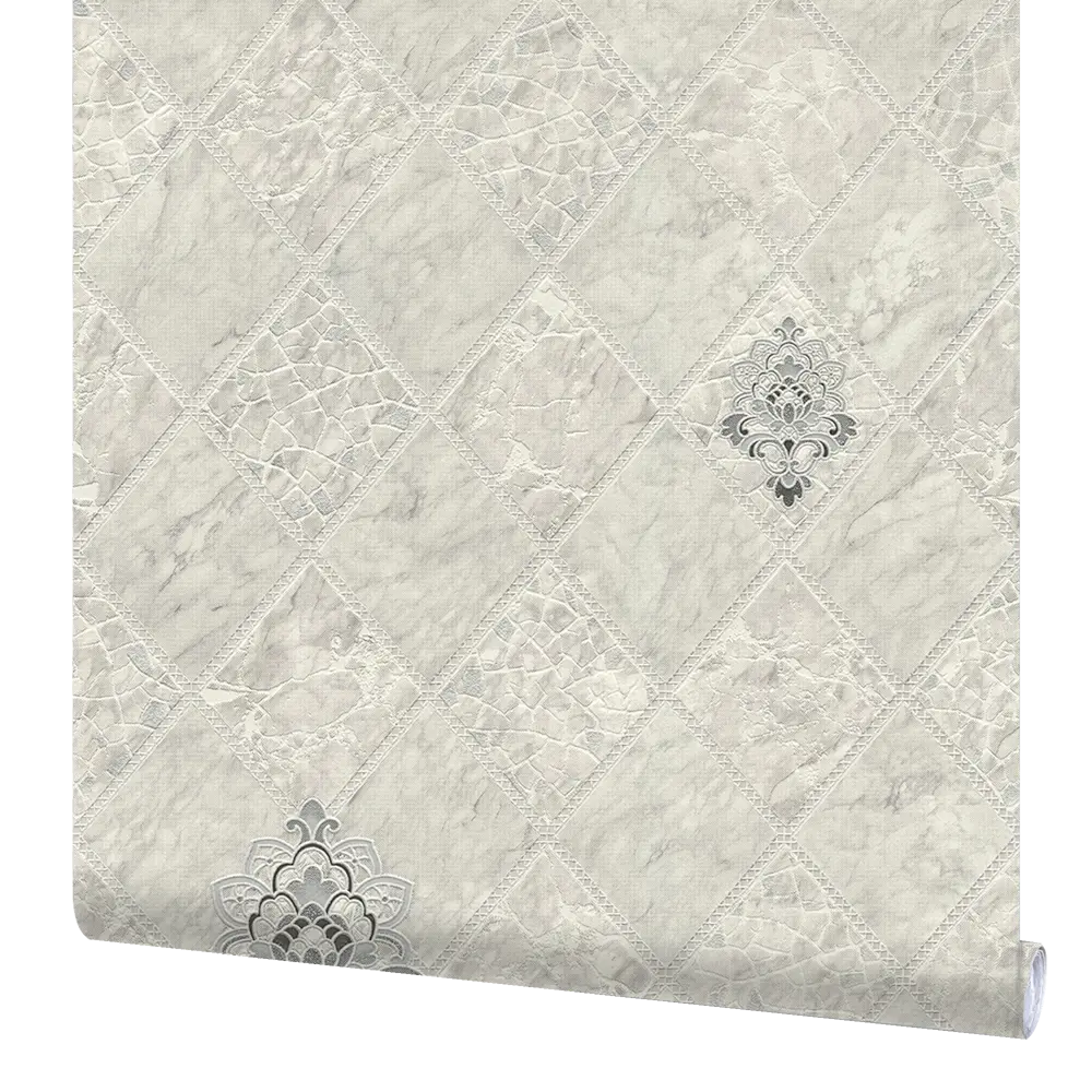 Обои виниловые Плитка серые 0.53 м 0217-5 Santreyd STLM-2182971