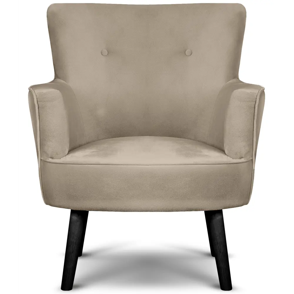 Кресло полиэстер Seasons Вилли 77x86x76 см цвет бежевый STLM-2109837 - Вид №1