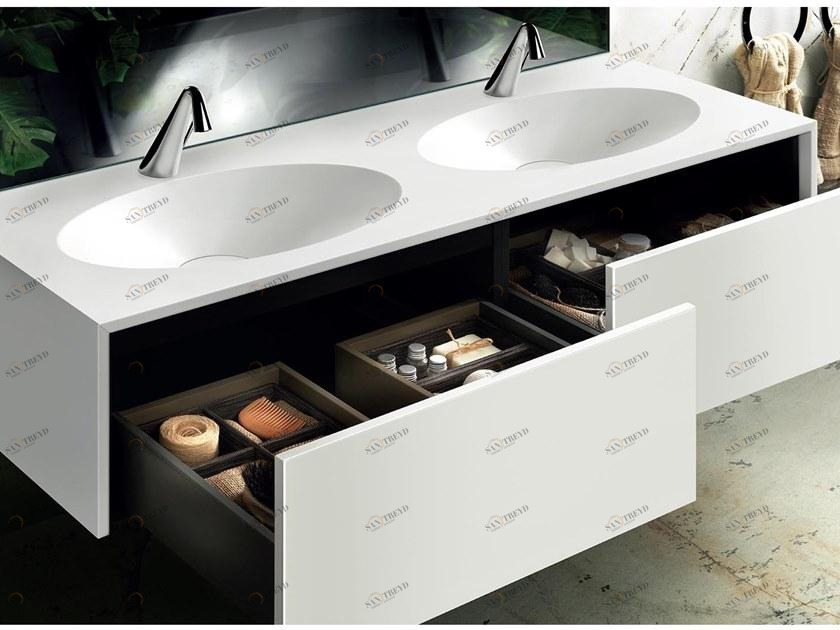 Подвесная раковина настенная овальная Karol Cono белая Karolitalia sun-id-1397535