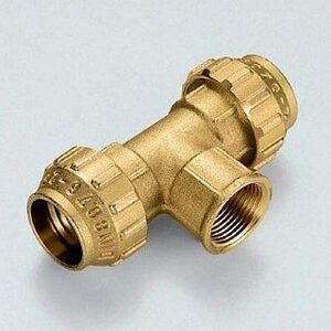 Тройник ВР 32х1"х32 для ПНД труб TIEMME