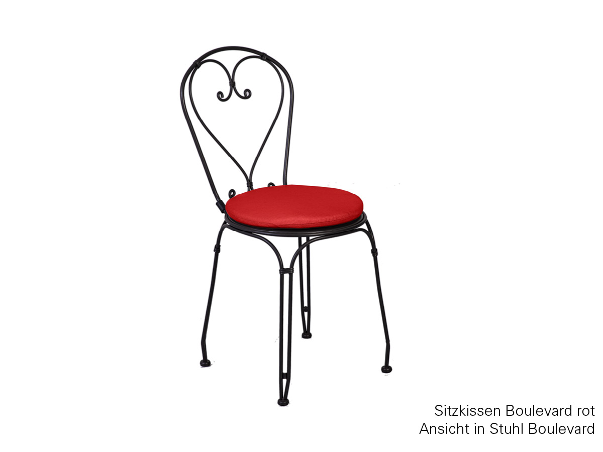 10.00.0392 Подушка сиденья Boulevard красная Mbm - Вид №2