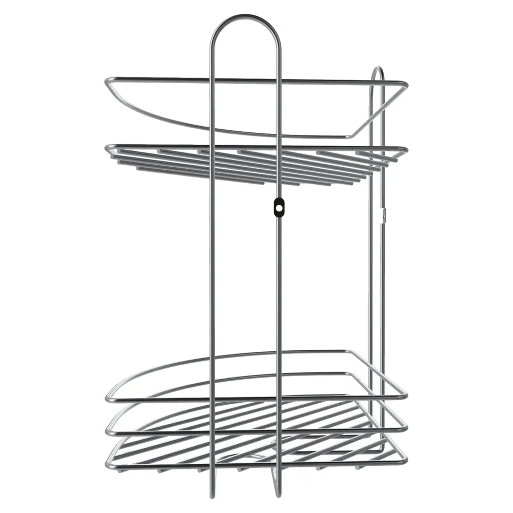 Полка для ванной Lemer Nil 23x34.5 см металл цвет хром STLM-2001457 - Вид №5