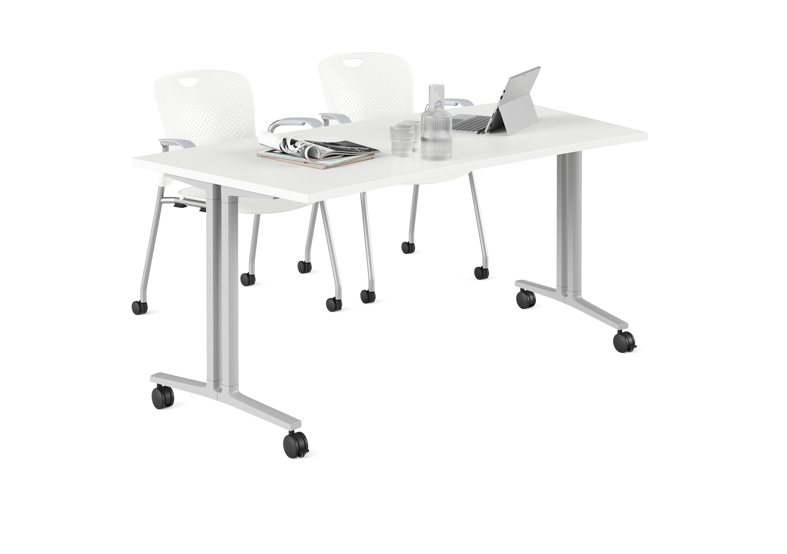 Штабелируемый стул nylon® с колесами Herman Miller Caper ARCH-00004419 - Вид №2