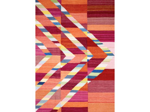 Прямоугольный шерстяной ковер