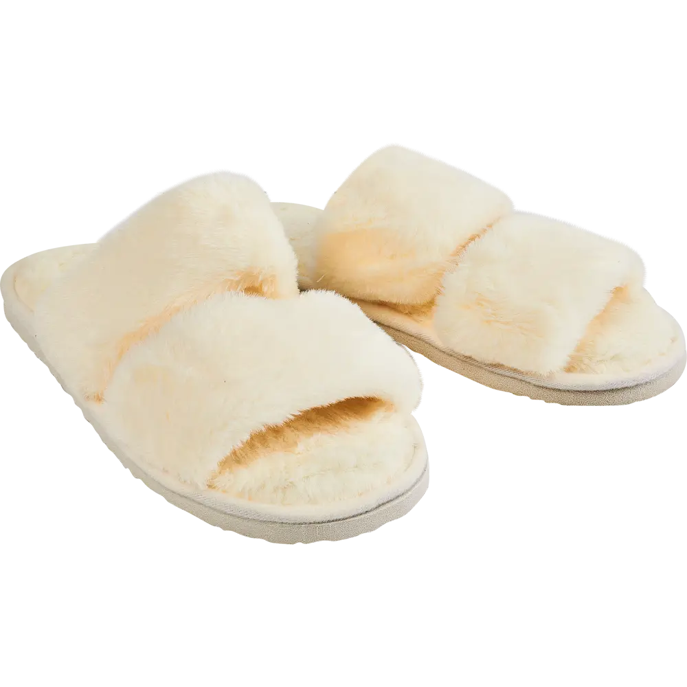 Тапочки домашние женские Модель 1 размер 38-39 цвет бежевый Santreyd STLM-2139584