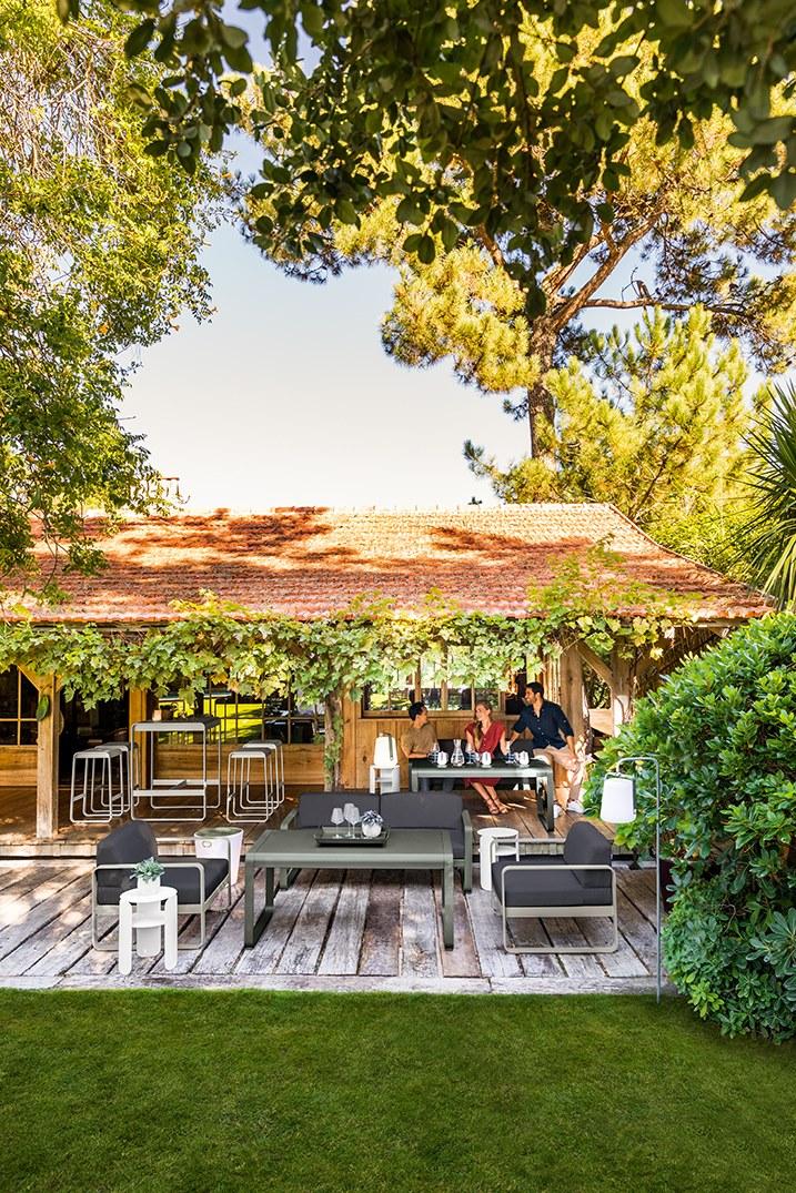 Fermob Прямоугольный садовый стол Bellevie 8420, 8428, 8425 - Вид №3