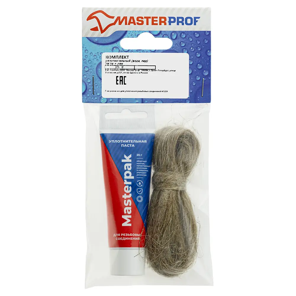 Паста уплотнительная для воды 25 г со льном Santreyd STLM-2069703 - Вид №1