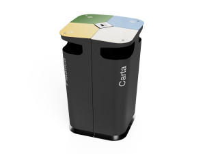 Стальная корзина для мусора для утилизации отходов