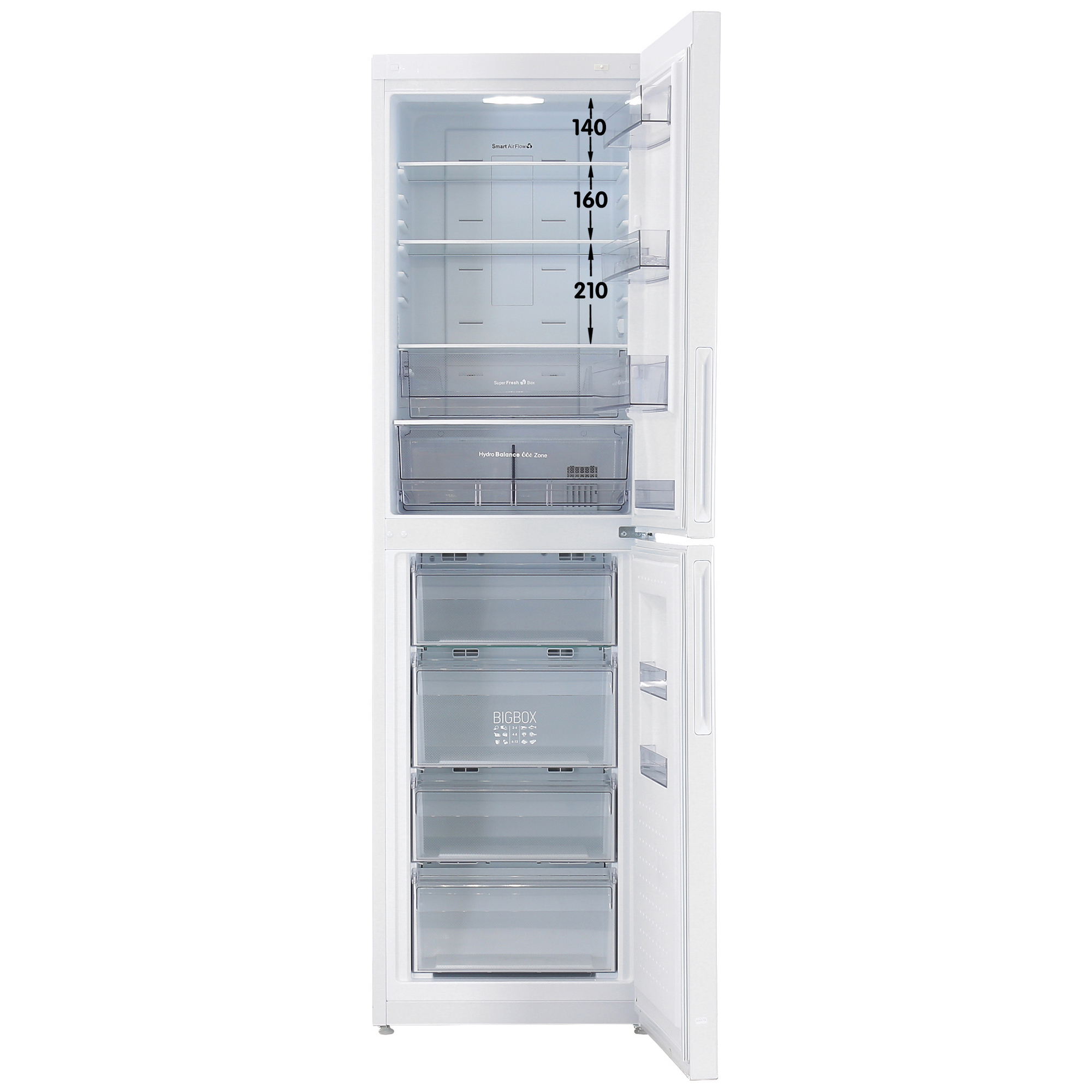 9031710 Холодильник с морозильником   ATLANT ХМ-4625-101-NL белый STDN-0137825 - Вид №1