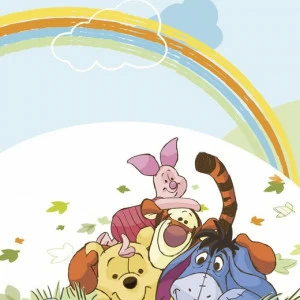 1-446-Winnie-Pooh Фотообои Komar Disney 1.84х1.27 м