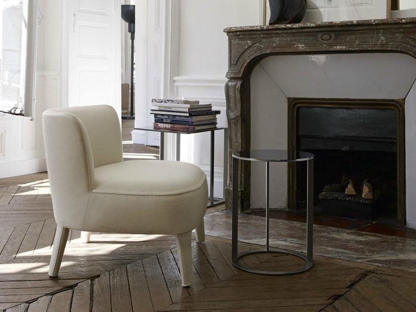 Maxalto Кресло с обивкой из ткани с подлокотниками Febo sun-id-1413258 - Вид №1