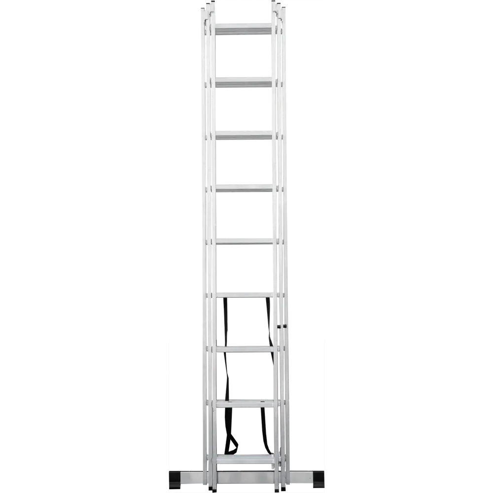 Лестница раскладная выдвижная 3-секционная Standers до 5.32 м 9 ступеней STLM-2096585 - Вид №4