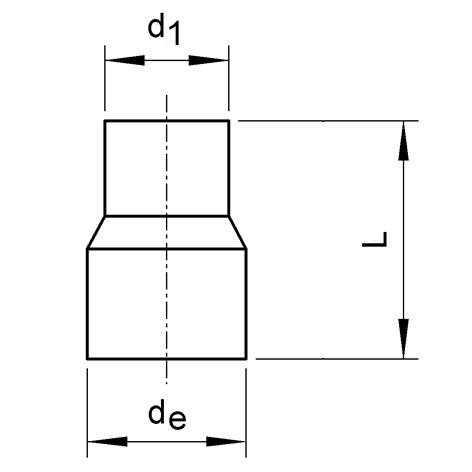SANIT 842750210825205 Снижение, PP, SDR 11, длинная, в центре  - Вид №1