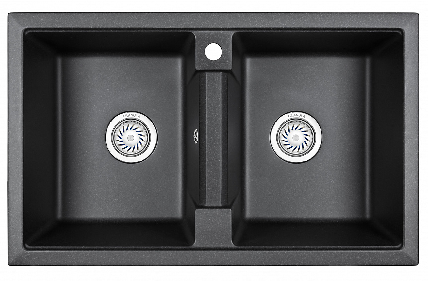 8101, ЧЁРНЫЙ, кухонная мойка, кварц