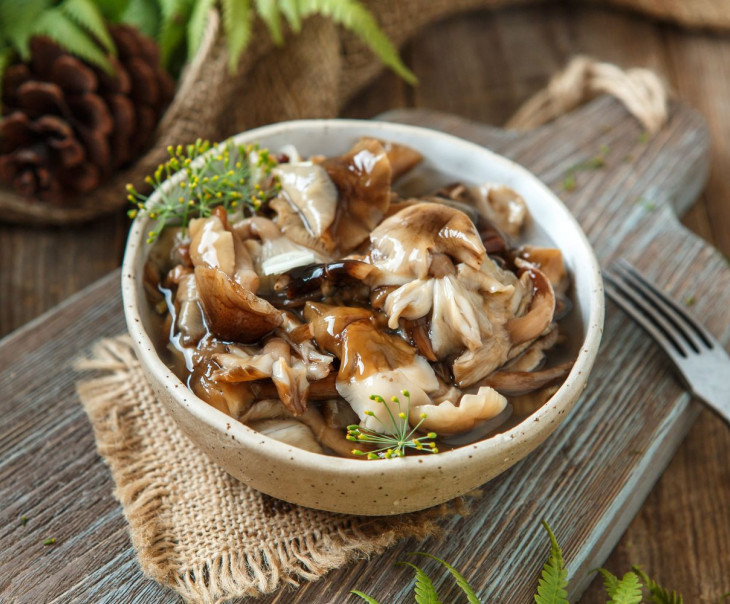 4583 Опята соленые "Премиум" Вкусляндия  - Вид №1